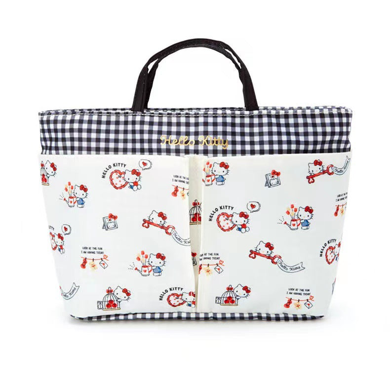 【B-0003】Japanese cute Yugui dog Pochacco handbag canvas large-capacity handbag multi-pocket storage Mommy bag