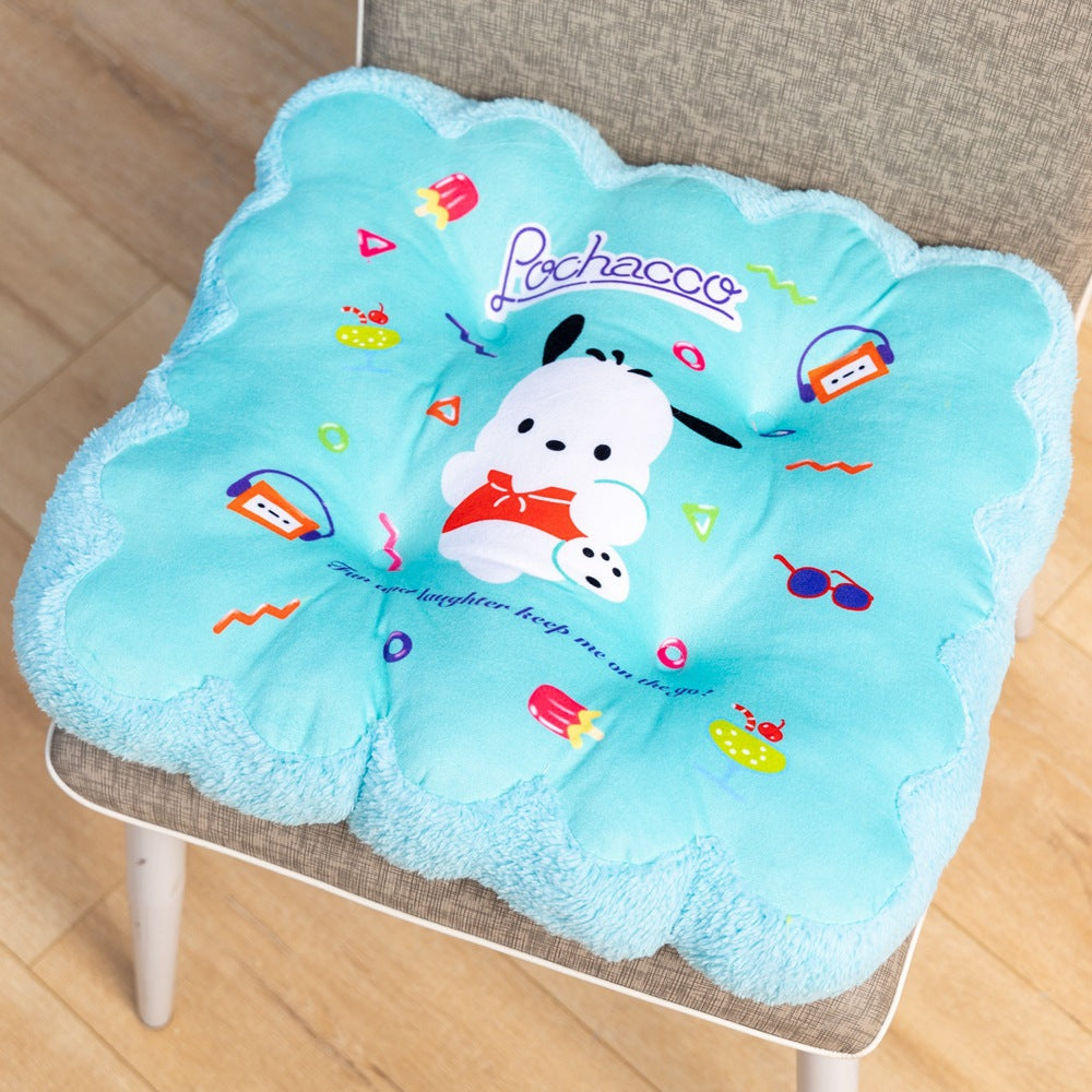 Cartoon home cushion chair cushion thickened tatami mat futon office sedentary seat cushion student anti slip fart mat wholesale