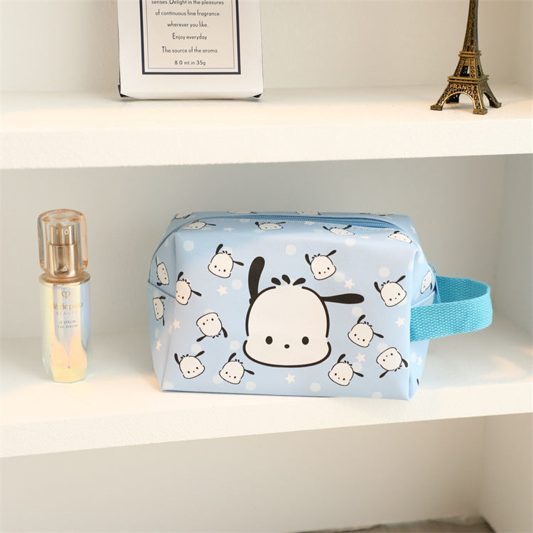 【B-0012】Ugly Fish Cosmetic Bag Portable Tote Large Capacity Stationery Pouch Pen Pouch Student Pencil Case Kurumi Stationery Bag