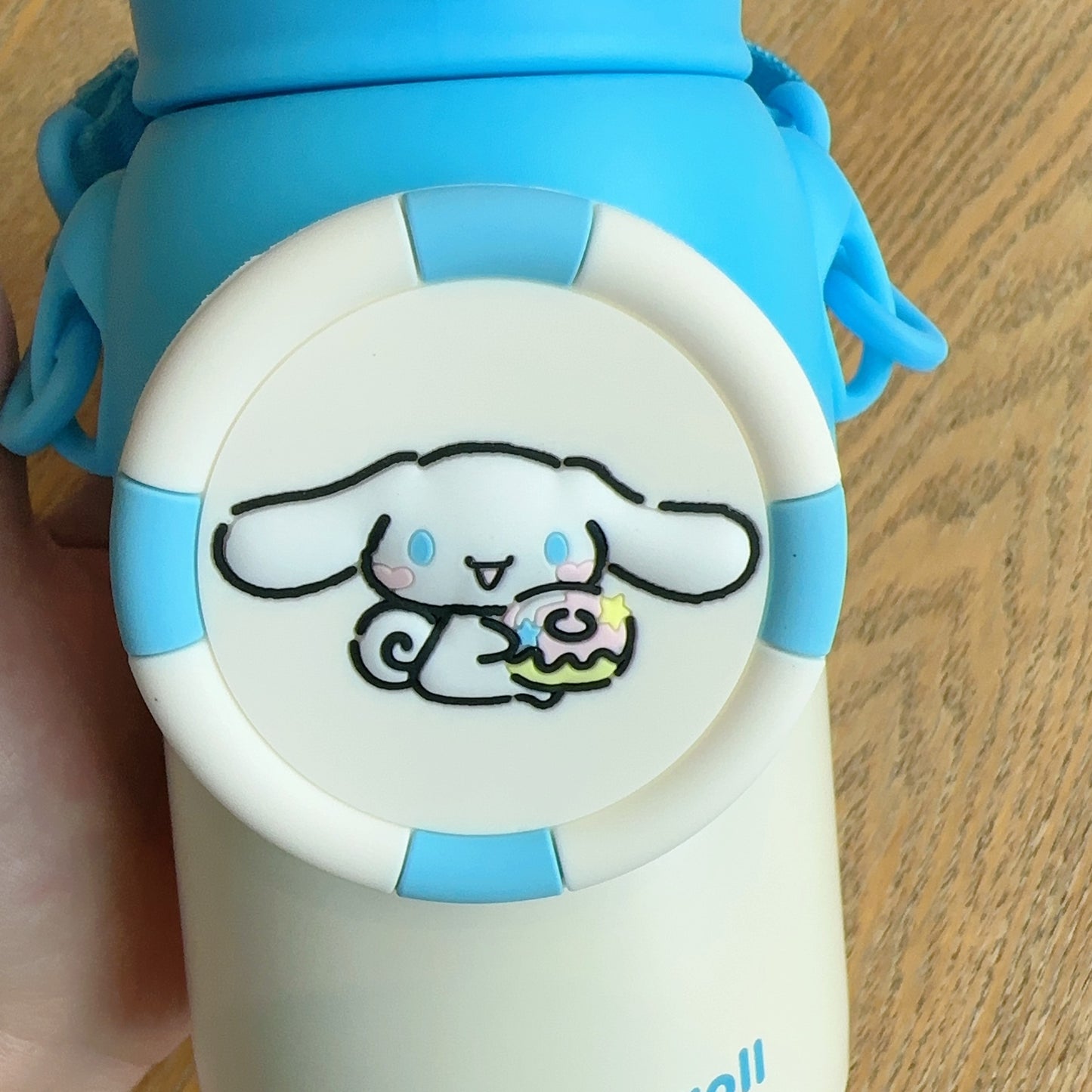 Genuine authorized Sanrio 316 insulation cup high value straw cup children's drinking cup water cup portable large capacity