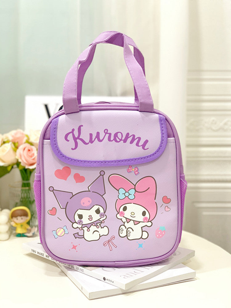 Japanese cute large-capacity lunch box bag portable lunch bag with rice at work high-value portable aluminum foil lunch bag.