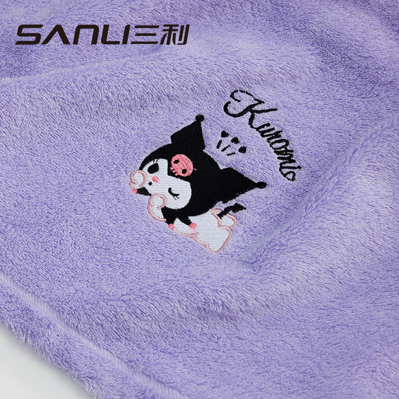 【T-0003】Sanli towel Sanrio kulomi towel couple face towel pudding dog cotton face towel hand embroidery face towel