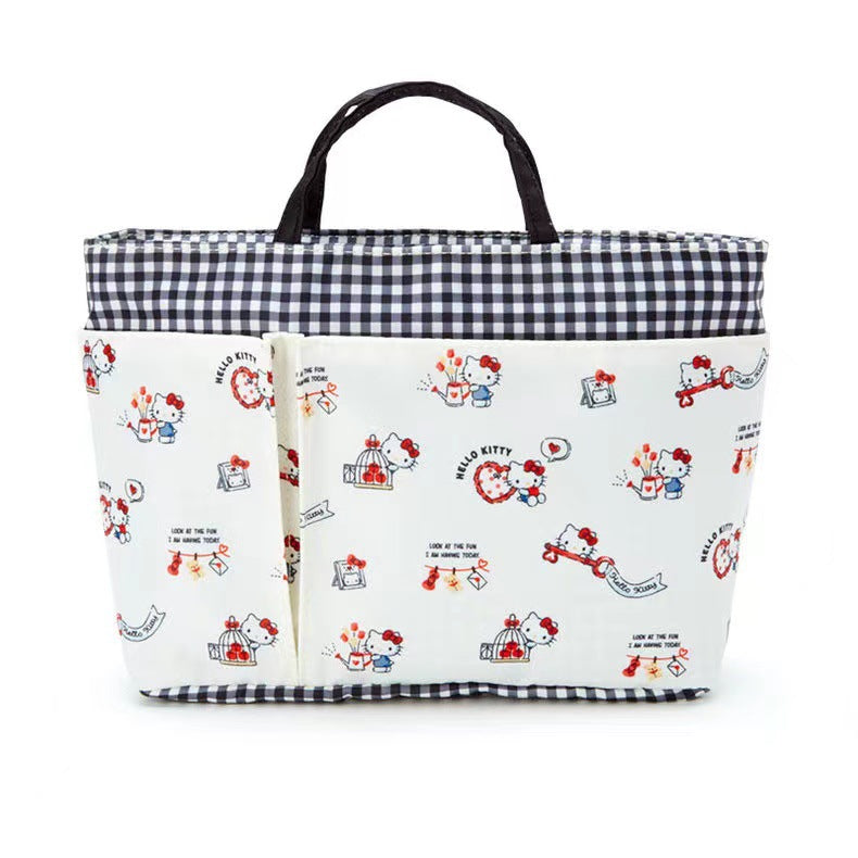 【B-0003】Japanese cute Yugui dog Pochacco handbag canvas large-capacity handbag multi-pocket storage Mommy bag