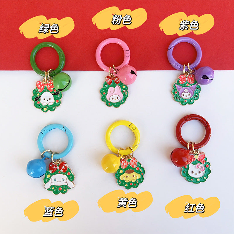 【TY-00018】Keychain cute Sanrio Keyring alloy cartoon gift pendant creative gifts