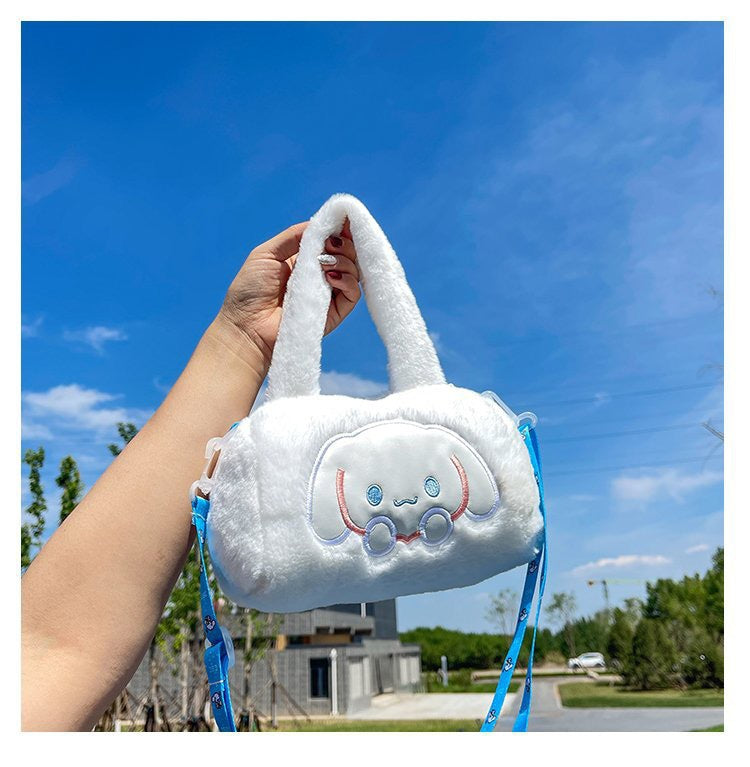 【B-0055】New plush toy bag grab doll doll doll Sanrio shoulder handbag foreign trade gift bear