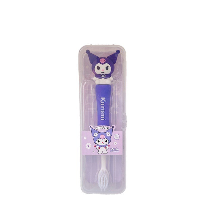 【T-0020】Japanese Cute Girl Heart Toothbrush Soft Hair Cleaning High Density Toothbrush Adult Male and Female Household Small Head Cartoon Toothbrush