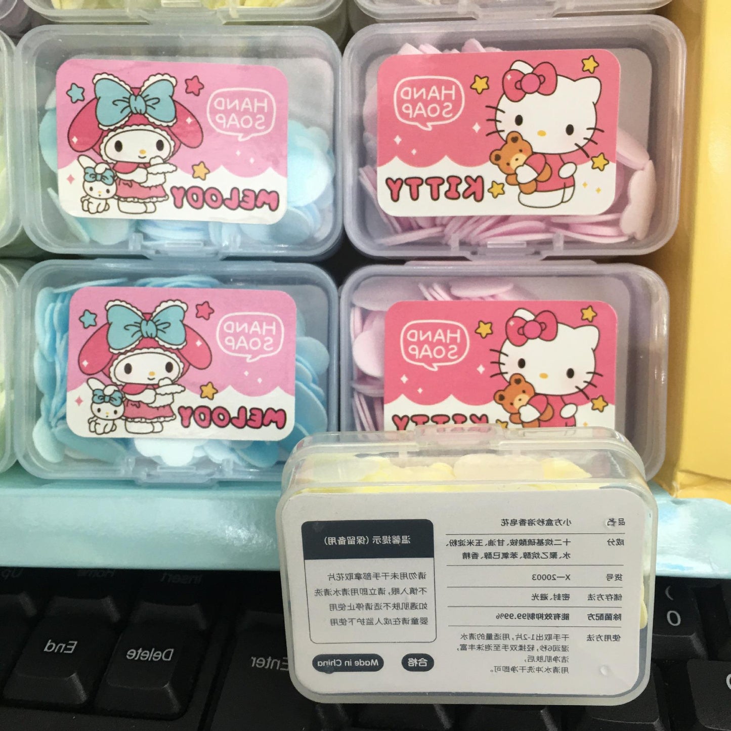 Sanrio kuku cinna melody disposable hand soap