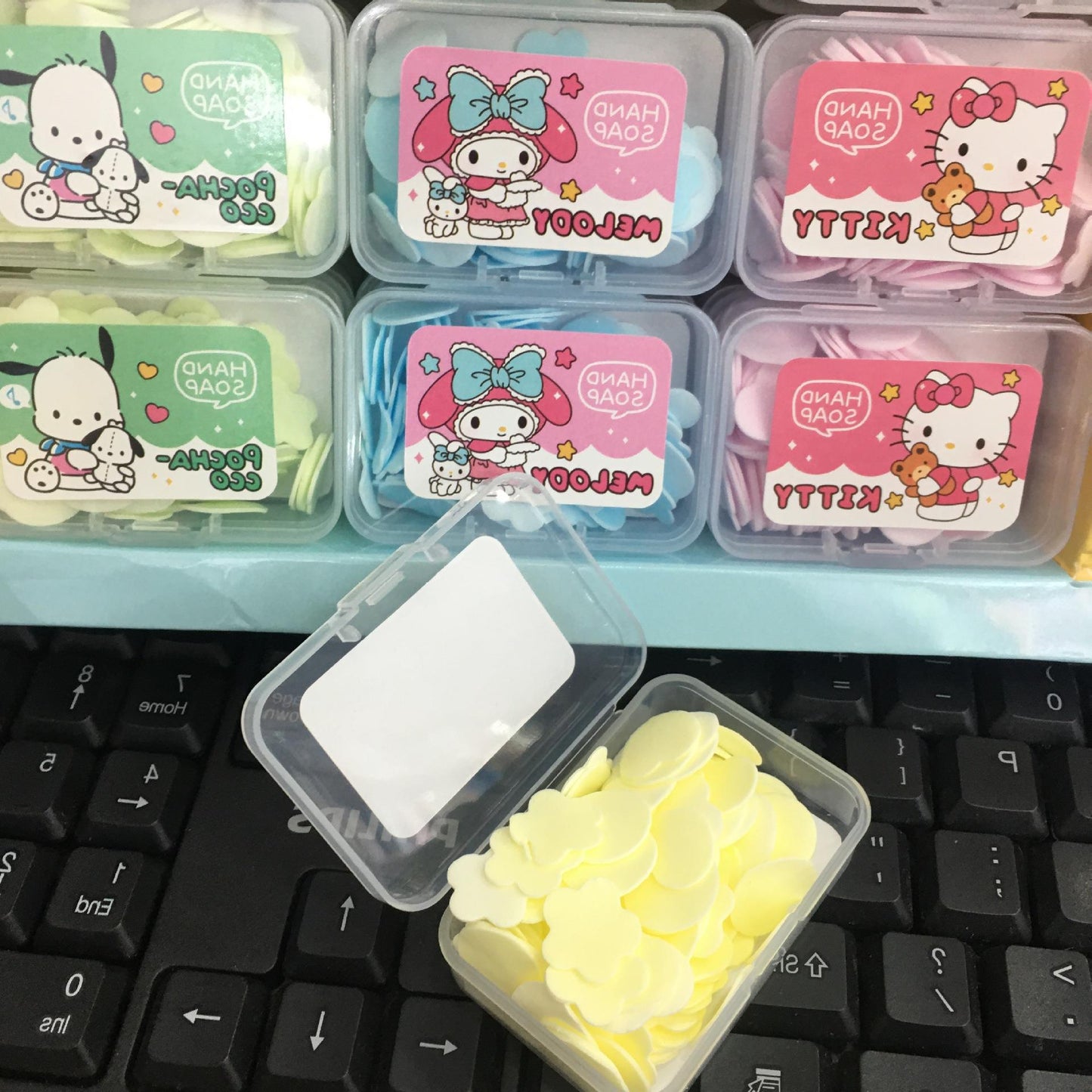 Sanrio kuku cinna melody disposable hand soap