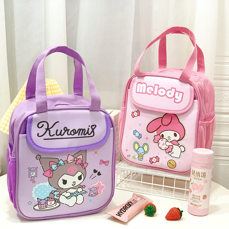 Japanese cute large-capacity lunch box bag portable lunch bag with rice at work high-value portable aluminum foil lunch bag.