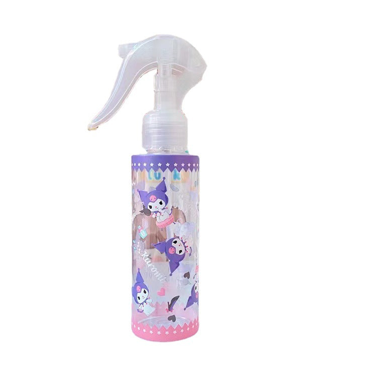 Japanese cute makeup water spray bottle alcohol disinfectant sub bottle hand button flower watering empty bottle fine mist spray bottle