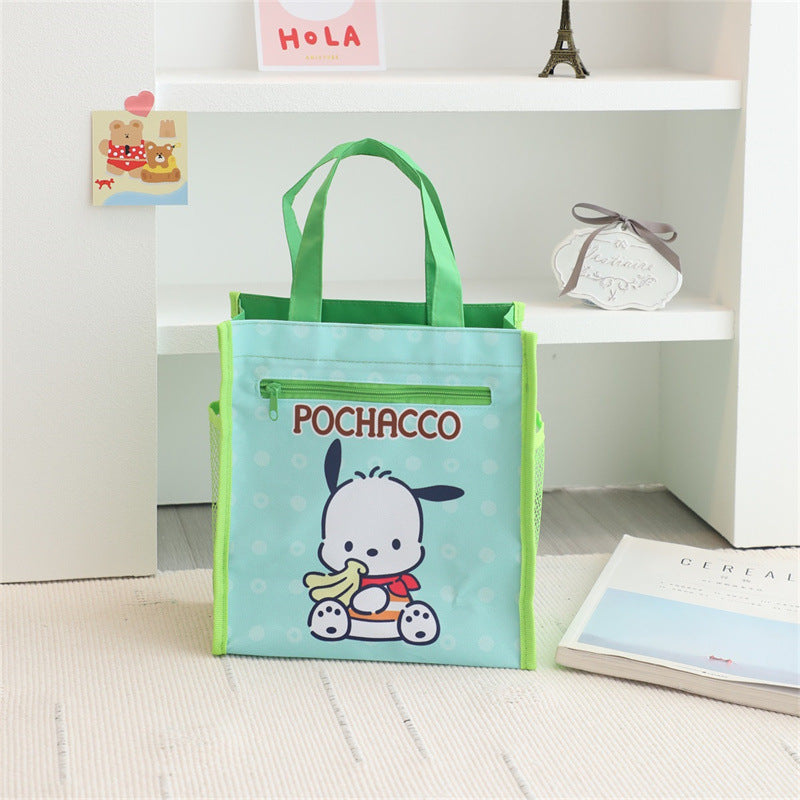 【B-0052】Japanese Cartoon Large Capacity Student Portable Tutorial Bag for Elementary School Students