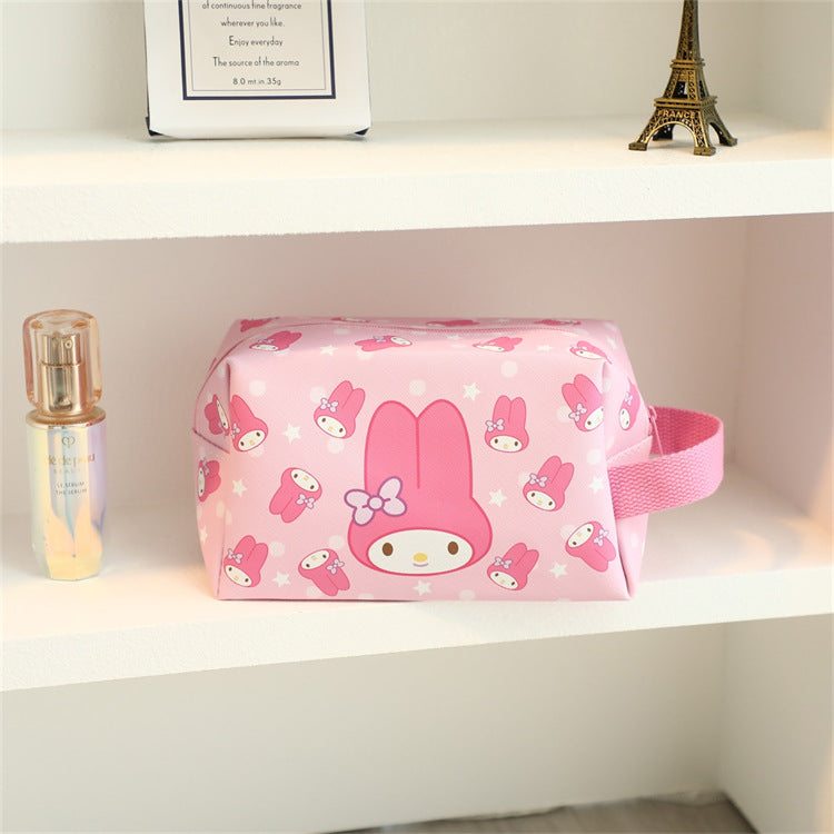 【B-0012】Ugly Fish Cosmetic Bag Portable Tote Large Capacity Stationery Pouch Pen Pouch Student Pencil Case Kurumi Stationery Bag