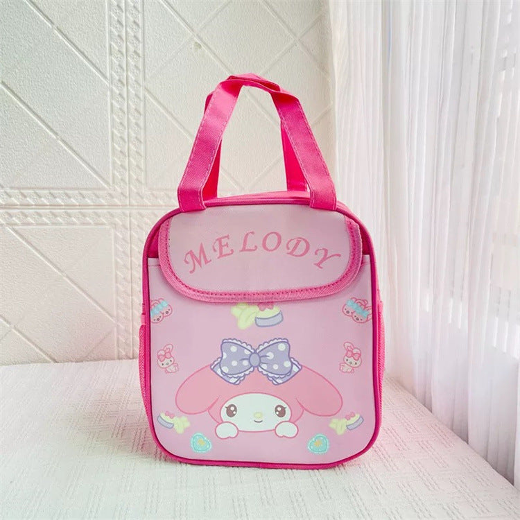 Japanese cute large-capacity lunch box bag portable lunch bag with rice at work high-value portable aluminum foil lunch bag.