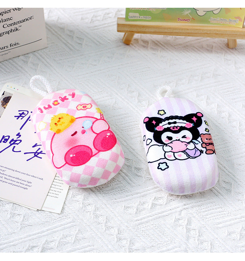 Cartoon home bath wipe lovely bath bath ball girl heart soft bath flower rub sponge bubble bounce bubble net.