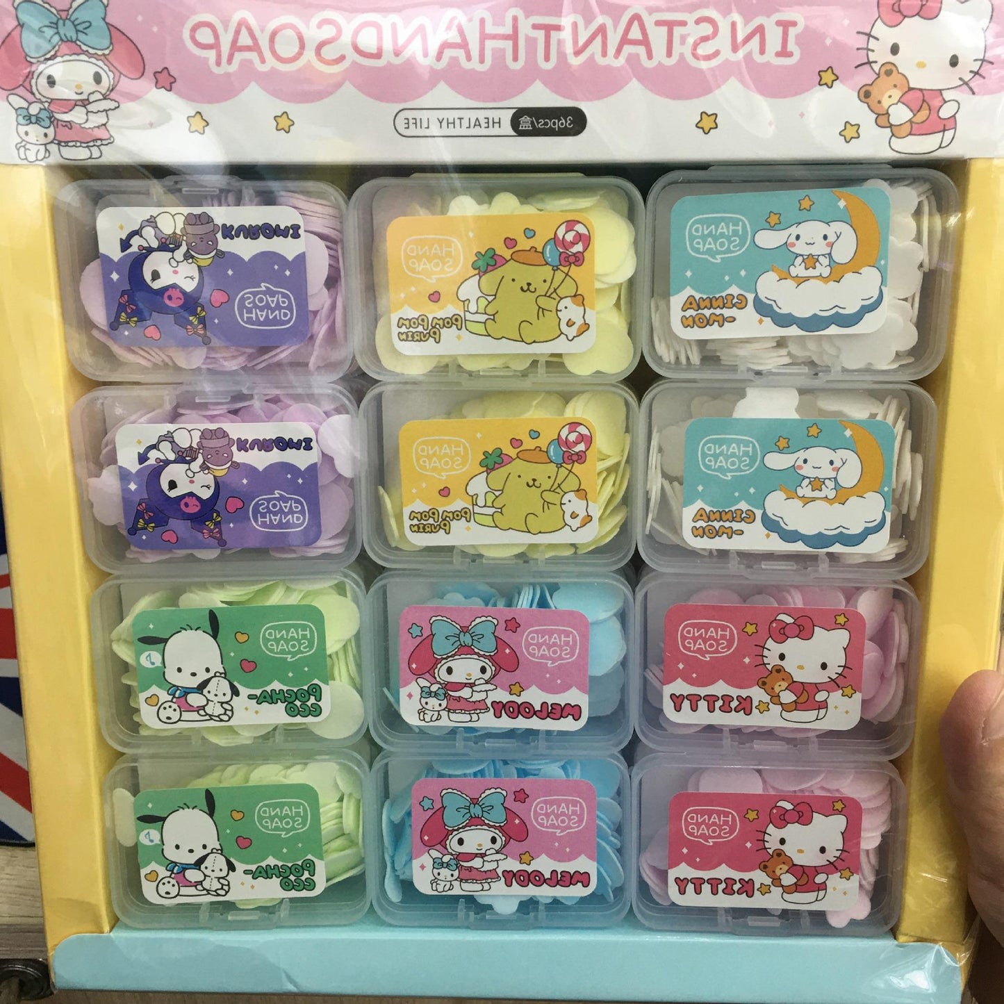 Sanrio kuku cinna melody disposable hand soap