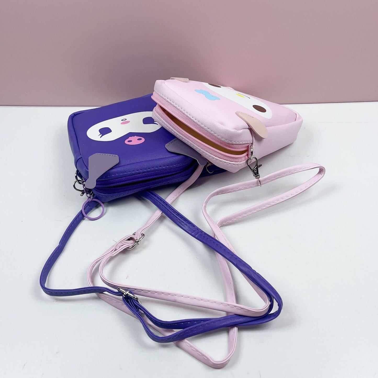 【B-0046】Foreign trade Sanrio new cartoon crossbody bag small backpack creative coin purse mini small bag women's simple and portable