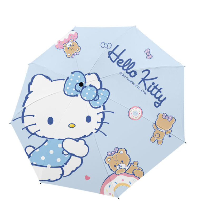 Zhiyu Katie Cat Umbrella Sun Umbrella Student UV Protection Sun Shade Girl Sun Umbrella Sun Umbrella Sun Umbrella