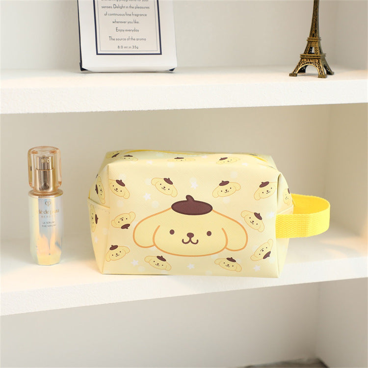 【B-0012】Ugly Fish Cosmetic Bag Portable Tote Large Capacity Stationery Pouch Pen Pouch Student Pencil Case Kurumi Stationery Bag