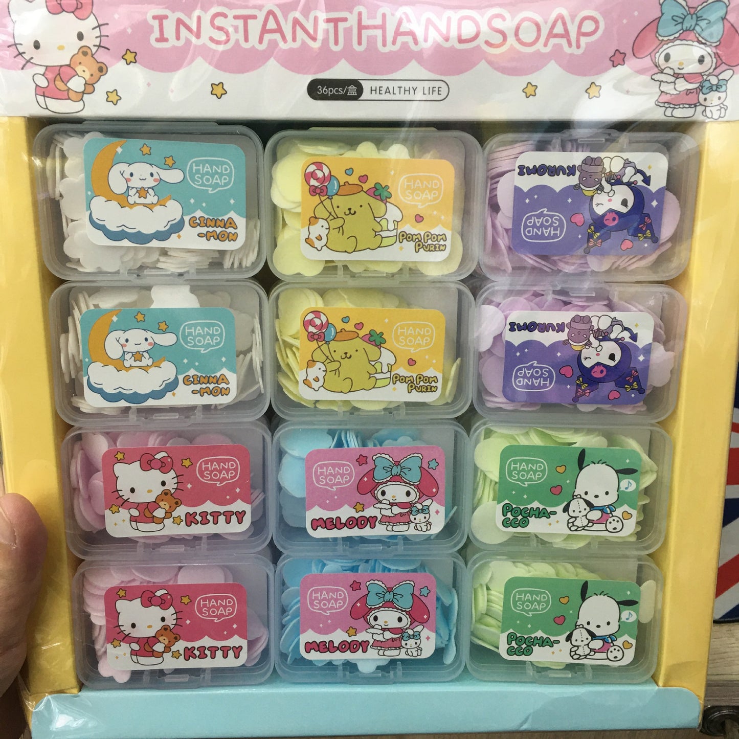 Sanrio kuku cinna melody disposable hand soap