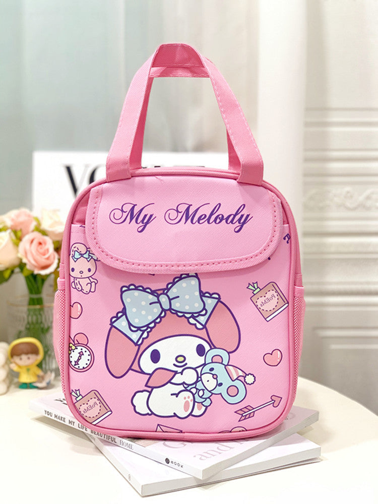 Japanese cute large-capacity lunch box bag portable lunch bag with rice at work high-value portable aluminum foil lunch bag.