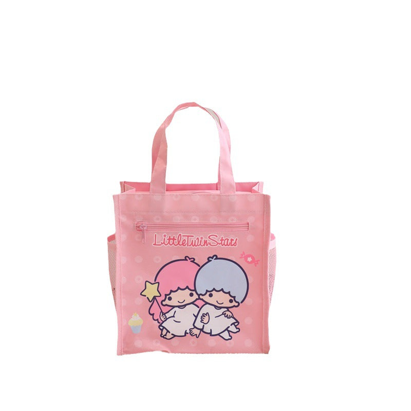 【B-0052】Japanese Cartoon Large Capacity Student Portable Tutorial Bag for Elementary School Students