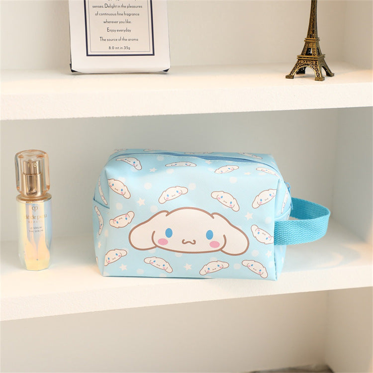 【B-0012】Ugly Fish Cosmetic Bag Portable Tote Large Capacity Stationery Pouch Pen Pouch Student Pencil Case Kurumi Stationery Bag