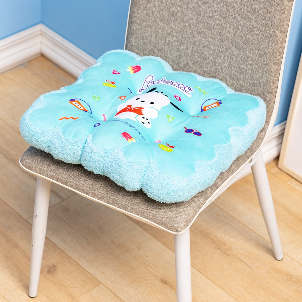 Cartoon home cushion chair cushion thickened tatami mat futon office sedentary seat cushion student anti slip fart mat wholesale