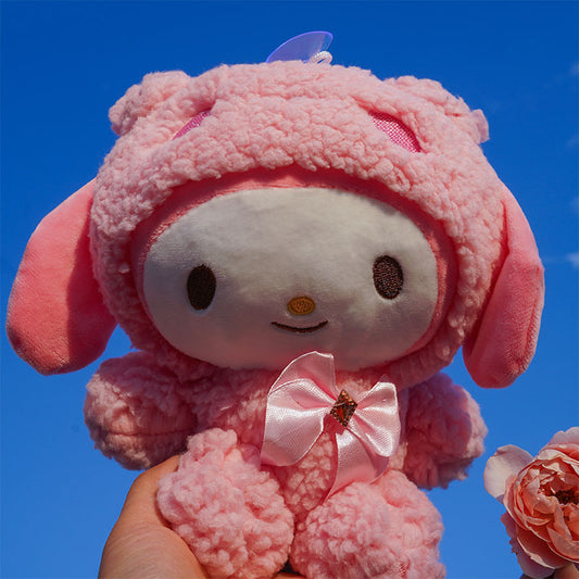 Creative cute rabbit hair eight-inch grab machine dol