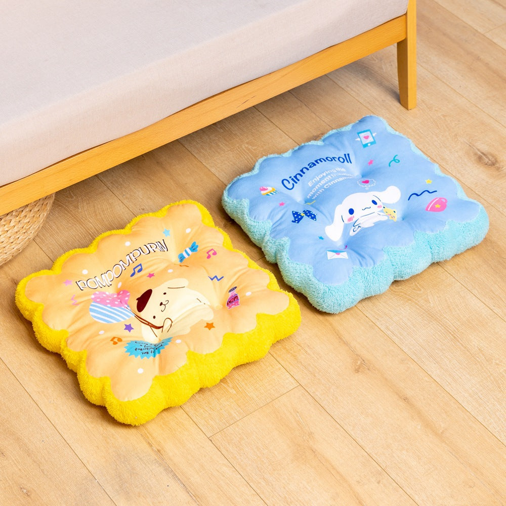 Cartoon home cushion chair cushion thickened tatami mat futon office sedentary seat cushion student anti slip fart mat wholesale