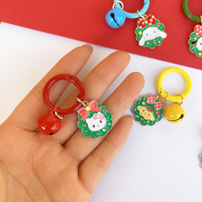 【TY-00018】Keychain cute Sanrio Keyring alloy cartoon gift pendant creative gifts