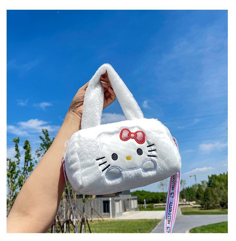 【B-0055】New plush toy bag grab doll doll doll Sanrio shoulder handbag foreign trade gift bear