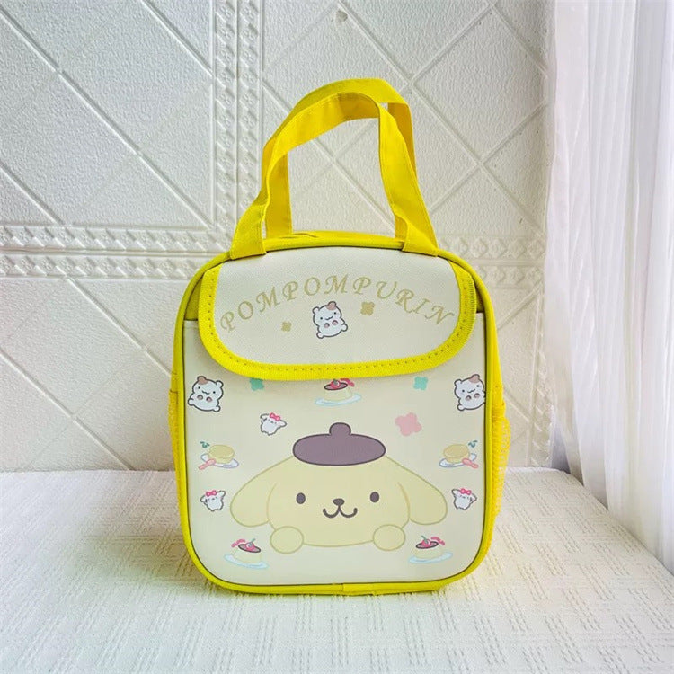 Japanese cute large-capacity lunch box bag portable lunch bag with rice at work high-value portable aluminum foil lunch bag.