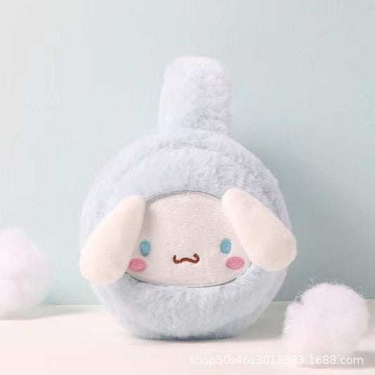 Sanliou Earmuffs are warm, cute, and antifreeze. Jade Gui Dog Melody Earmuffs are plush and have high appearance. Kuromi Earmuffs