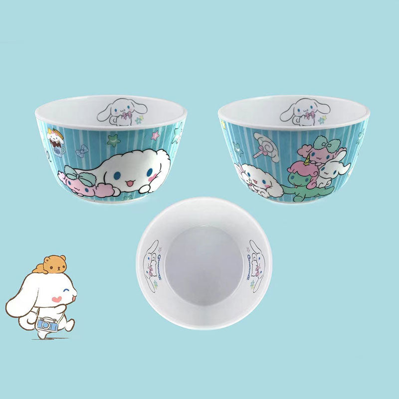 Cartoon shape bowl KT cat cartoon bowl children do not break small bowl rice bowl