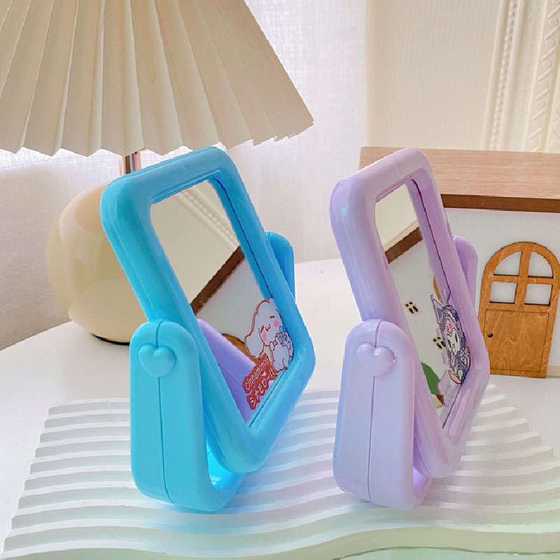 【DU-0025】Japanese desktop vanity mirror is portable and can be rotated