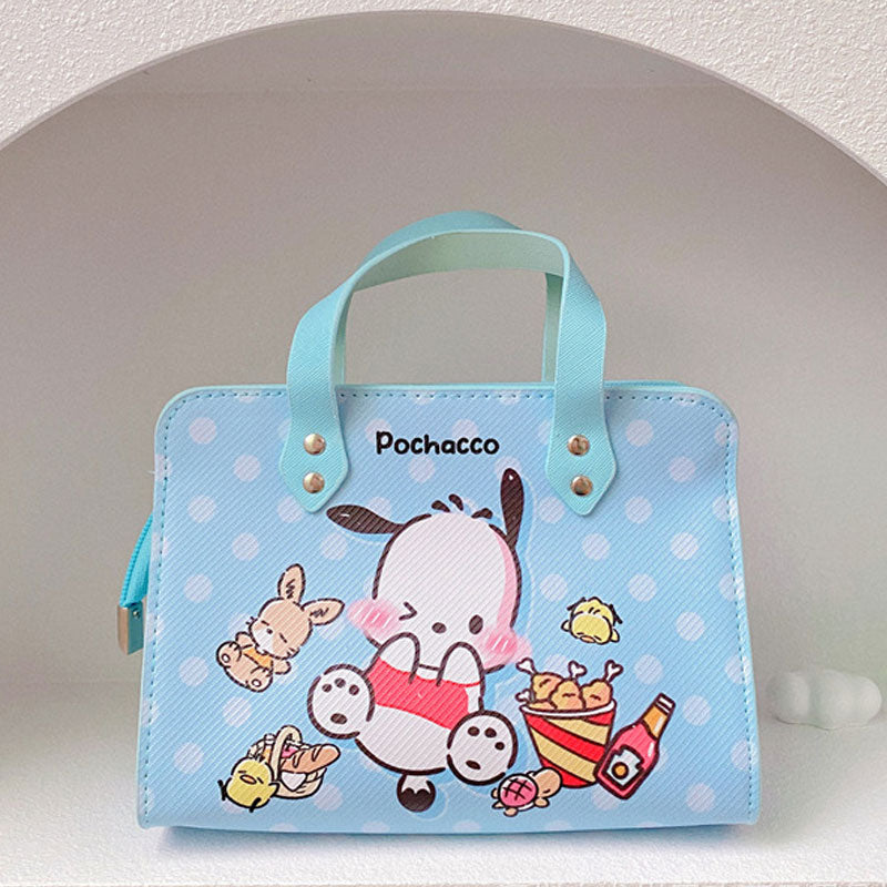 Japanese cute girl heart messenger bag mobile phone bag Kulomi shoulder bag children&#039;s spring outing in small backpack