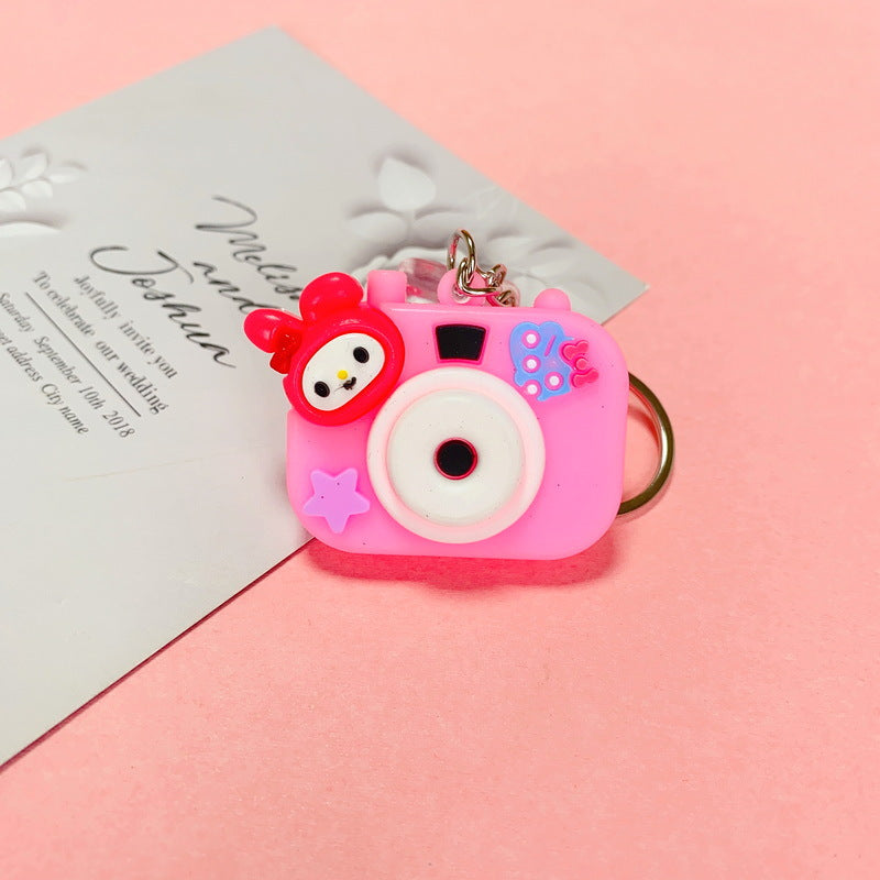 【TY-00013】Creative Camera Sanliou Cartoon Keychain Promotion Promotion Training Gift Event Small Gift Pendant