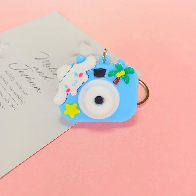 【TY-00013】Creative Camera Sanliou Cartoon Keychain Promotion Promotion Training Gift Event Small Gift Pendant