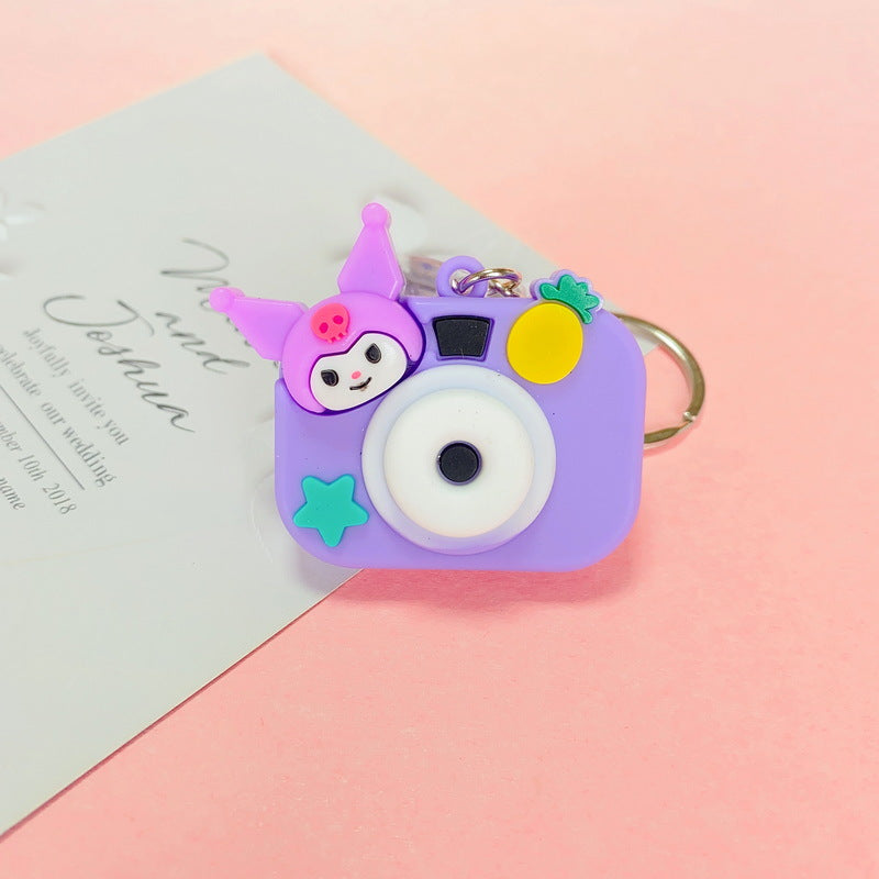 【TY-00013】Creative Camera Sanliou Cartoon Keychain Promotion Promotion Training Gift Event Small Gift Pendant