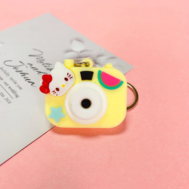 【TY-00013】Creative Camera Sanliou Cartoon Keychain Promotion Promotion Training Gift Event Small Gift Pendant