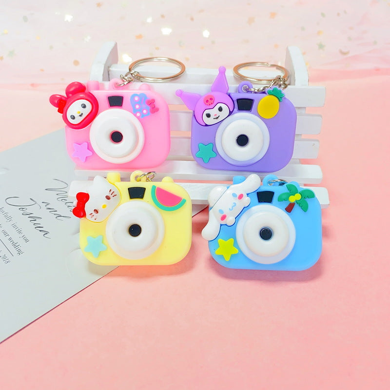 【TY-00013】Creative Camera Sanliou Cartoon Keychain Promotion Promotion Training Gift Event Small Gift Pendant