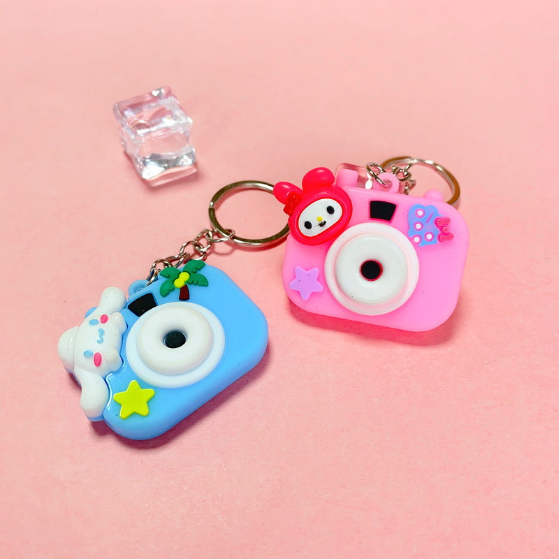 【TY-00013】Creative Camera Sanliou Cartoon Keychain Promotion Promotion Training Gift Event Small Gift Pendant