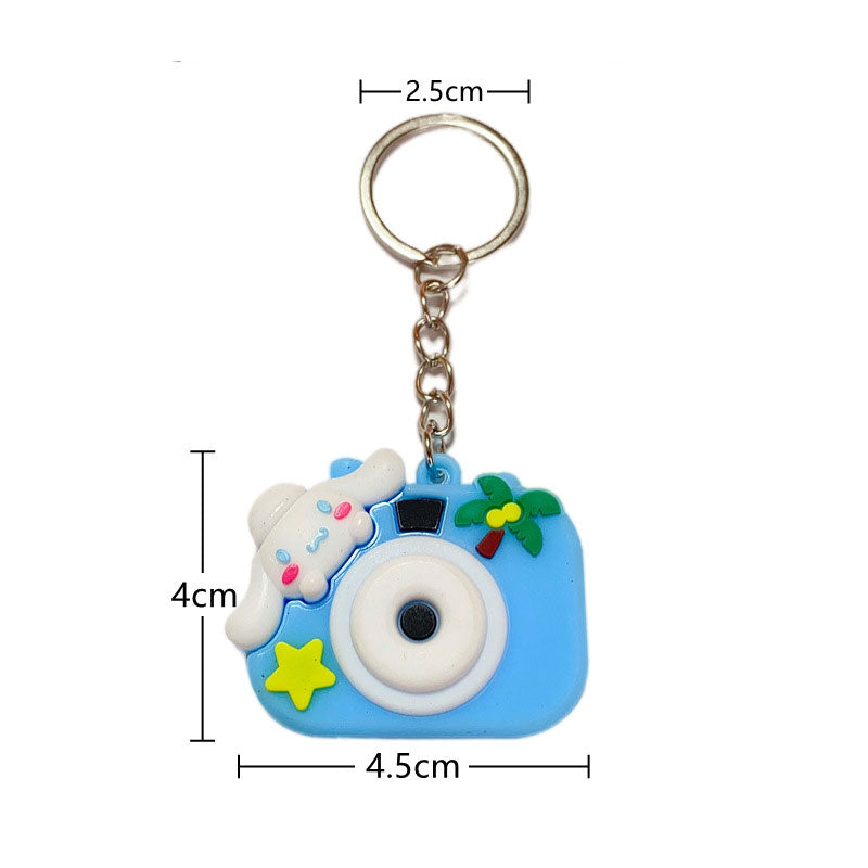 【TY-00013】Creative Camera Sanliou Cartoon Keychain Promotion Promotion Training Gift Event Small Gift Pendant